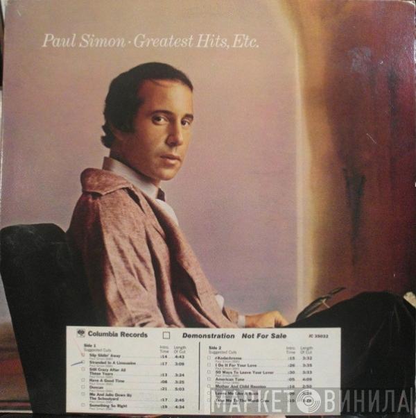  Paul Simon  - Greatest Hits, Etc.