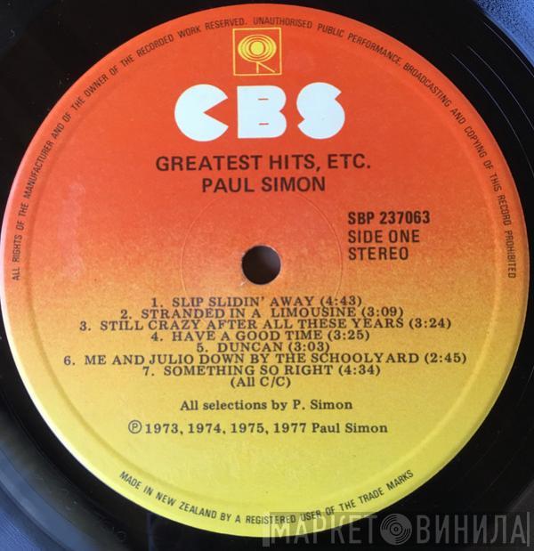  Paul Simon  - Greatest Hits, Etc.