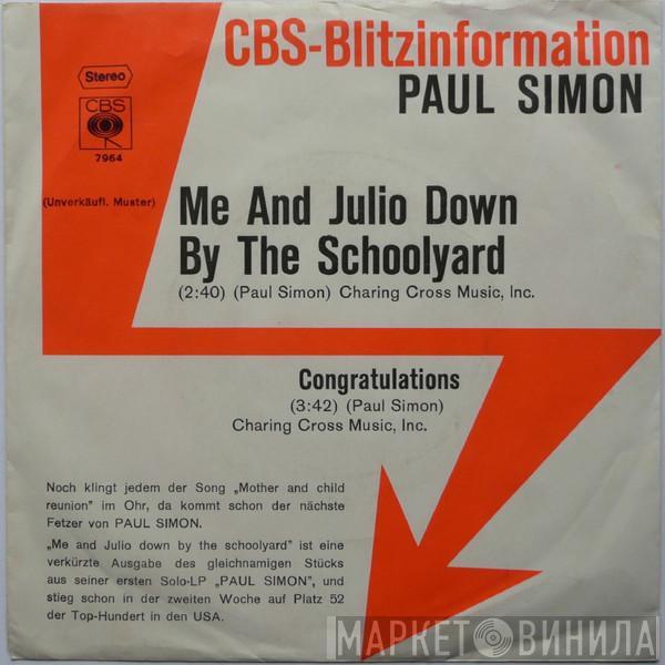  Paul Simon  - Me And Julio Down By The Schoolyard