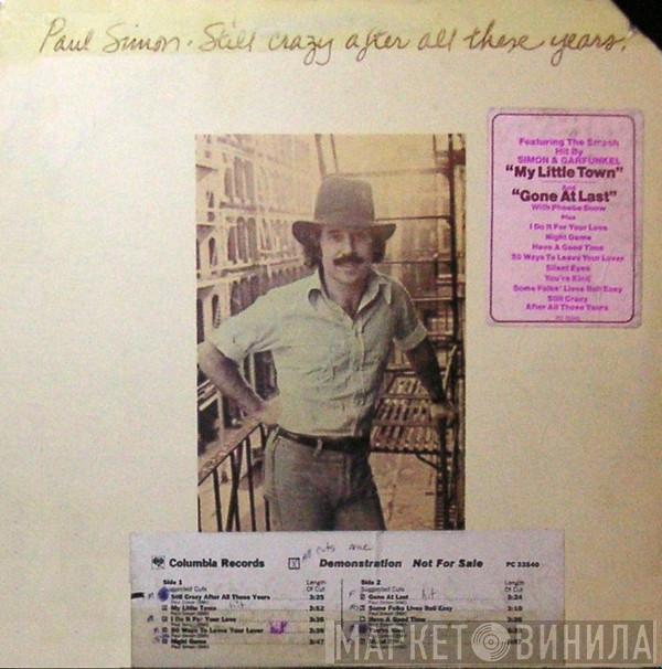  Paul Simon  - Still Crazy After All These Years