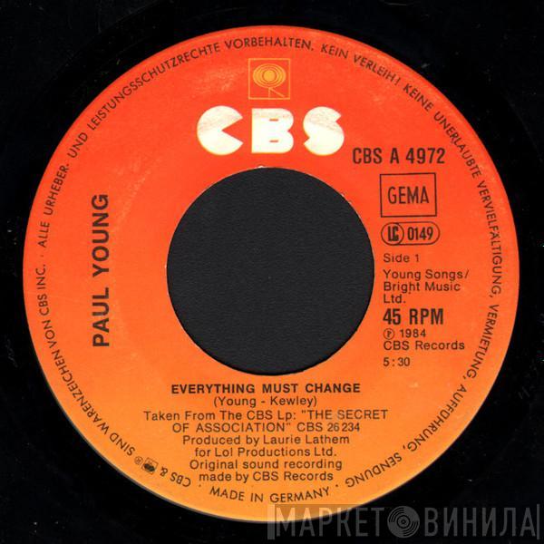 Paul Young - Everything Must Change