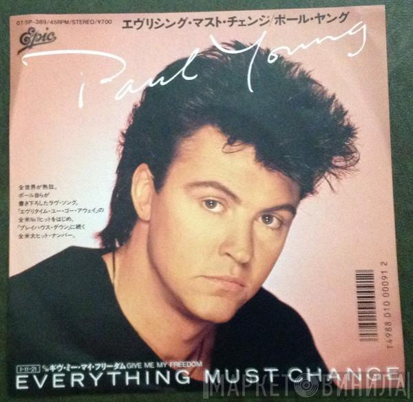 Paul Young - Everything Must Change