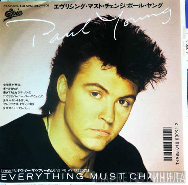  Paul Young  - Everything Must Change