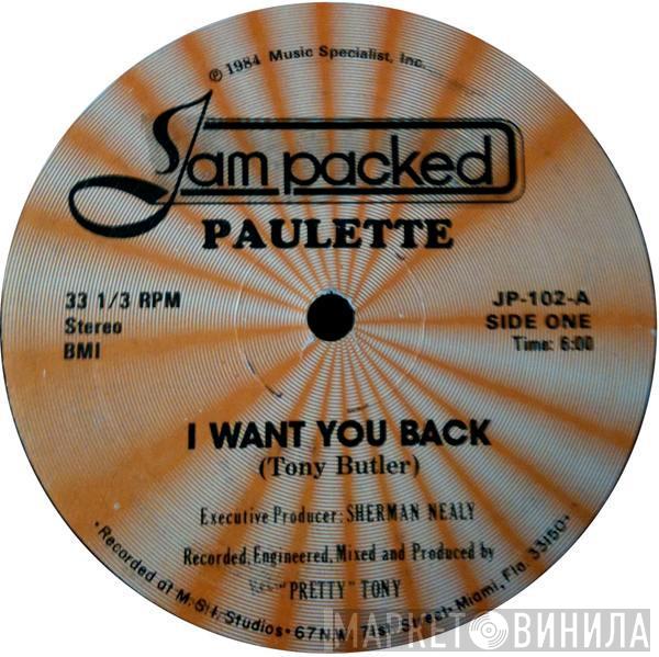  Paulette  - I Want You Back