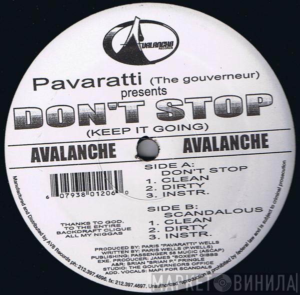 Pavaratti - Don't Stop / Scandalous