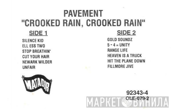  Pavement  - Crooked Rain, Crooked Rain