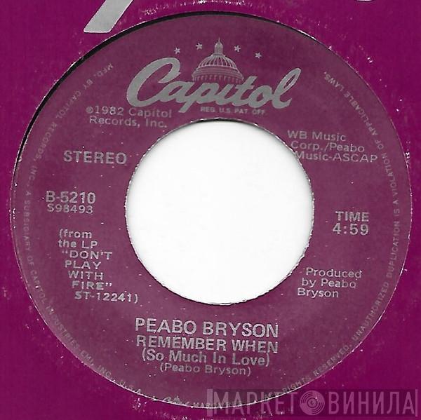 Peabo Bryson - Don't Play With Fire