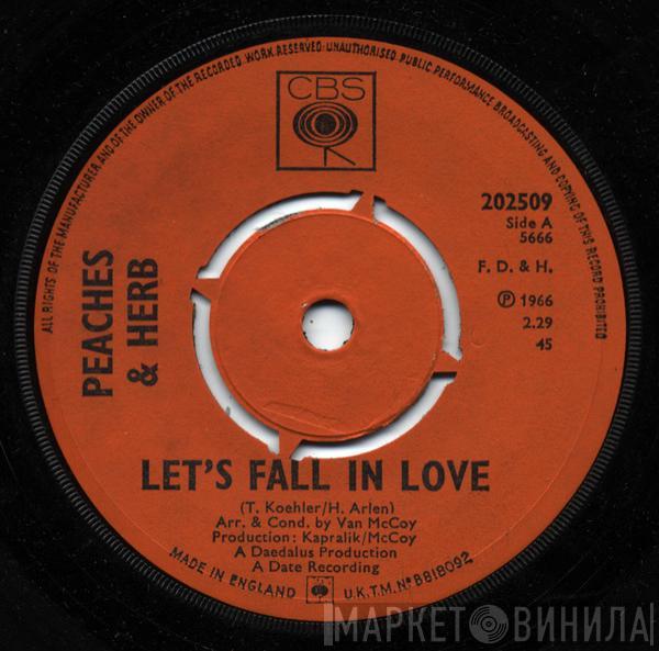 Peaches & Herb - Let's Fall In Love / We're In This Thing Together
