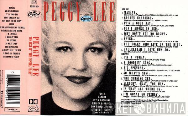 Peggy Lee - The Best Of Peggy Lee "The Capitol Years"