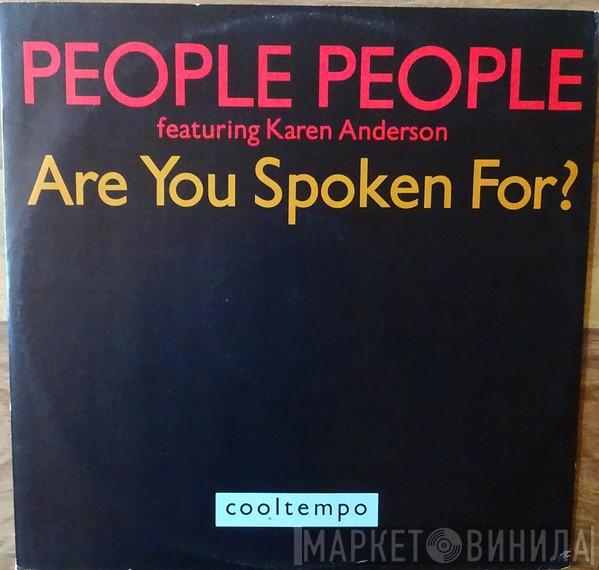 People People, Karen Anderson - Are You Spoken For?