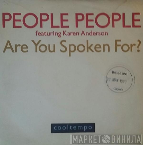 People People, Karen Anderson - Are You Spoken For?