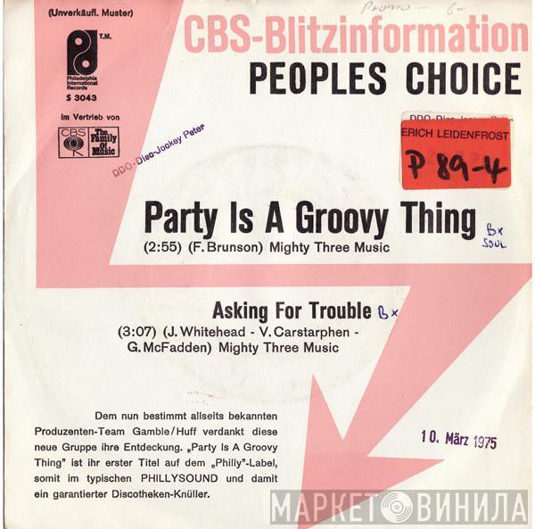 People's Choice - Party Is A Groovy Thing