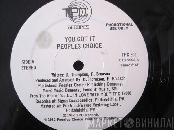  People's Choice  - You Got It