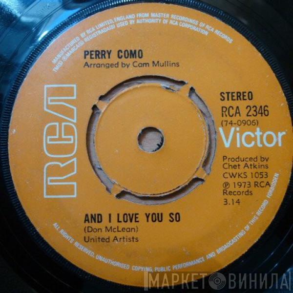 Perry Como - And I Love You So