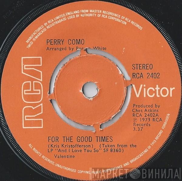 Perry Como - For The Good Times