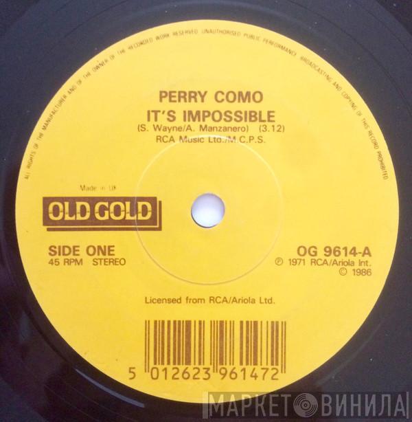 Perry Como - It's Impossible