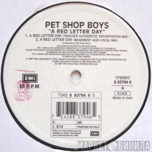 Pet Shop Boys - A Red Letter Day