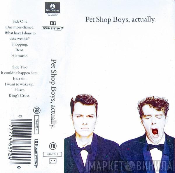  Pet Shop Boys  - Actually