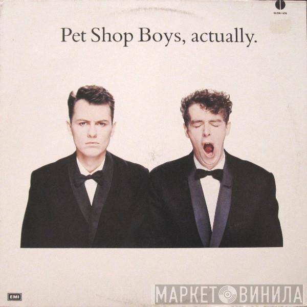  Pet Shop Boys  - Actually