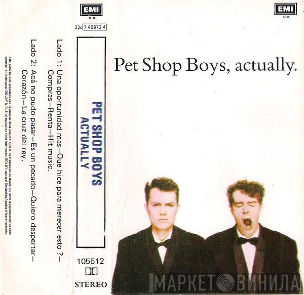  Pet Shop Boys  - Actually