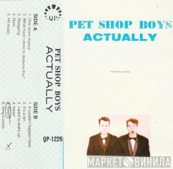  Pet Shop Boys  - Actually