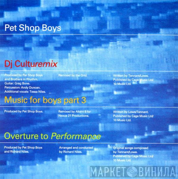  Pet Shop Boys  - DJ Culturemix