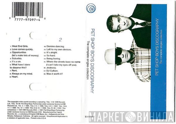  Pet Shop Boys  - Discography (The Complete Singles Collection)