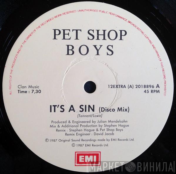 Pet Shop Boys - It's A Sin (Disco Mix)