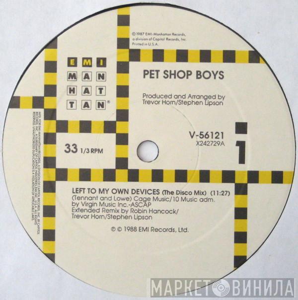  Pet Shop Boys  - Left To My Own Devices