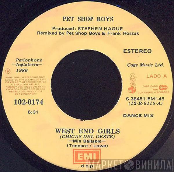  Pet Shop Boys  - West End Girls = Chicas Del Oeste