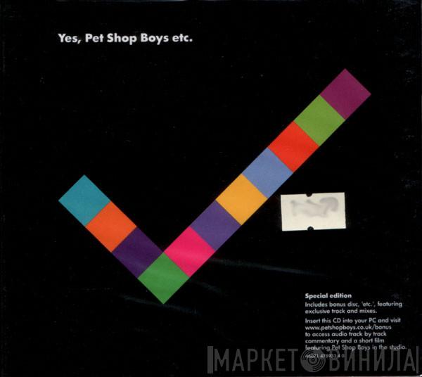  Pet Shop Boys  - Yes Etc.