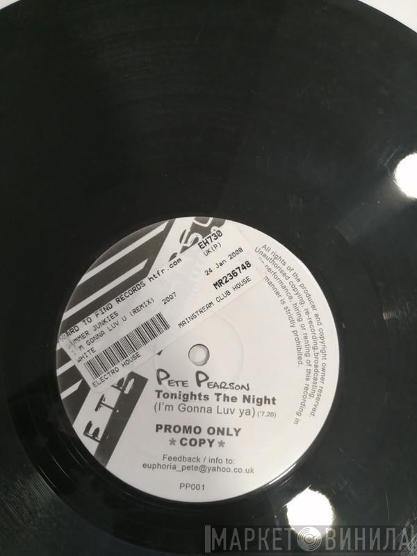 Pete Pearson - Tonights The Night(I'm Gonna Luv ya)