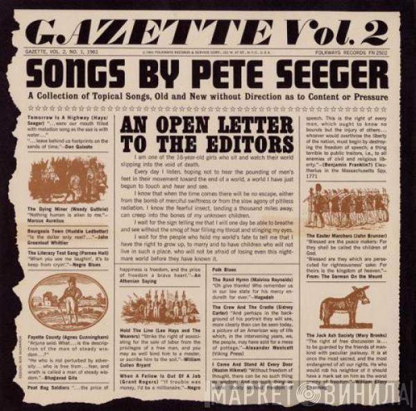 Pete Seeger - Gazette, Vol. 2