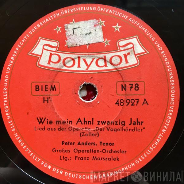  Peter Anders   - Wie Mein Ahnl Zwanzig Jahr