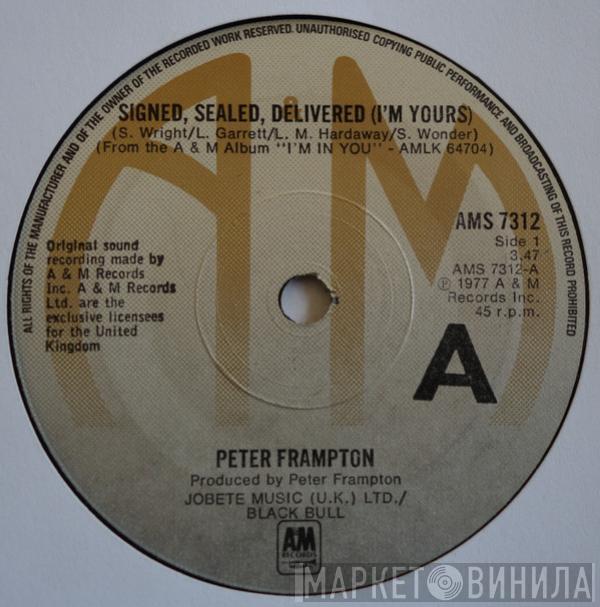 Peter Frampton - Signed, Sealed, Delivered (I'm Yours)