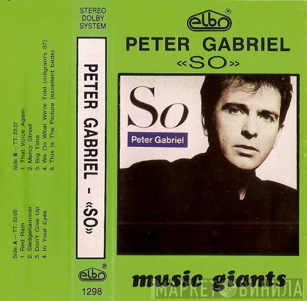  Peter Gabriel  - So