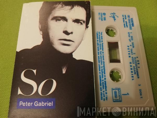  Peter Gabriel  - So