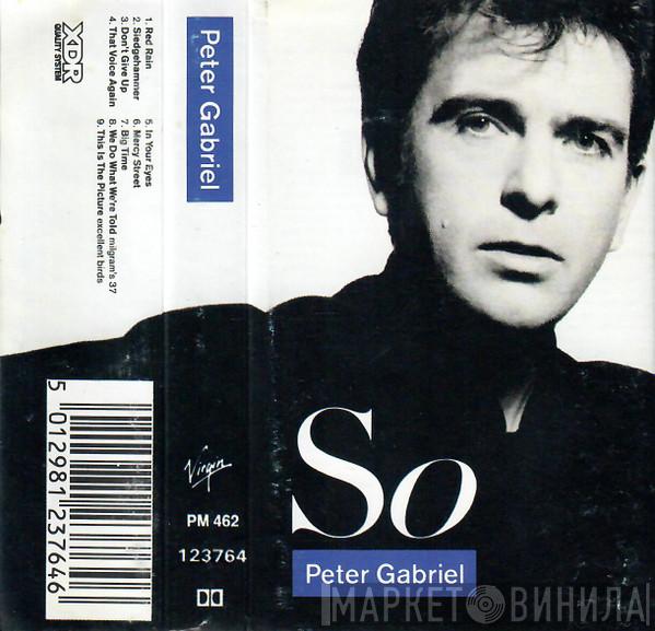  Peter Gabriel  - So