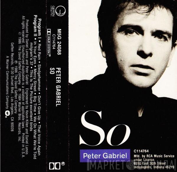  Peter Gabriel  - So