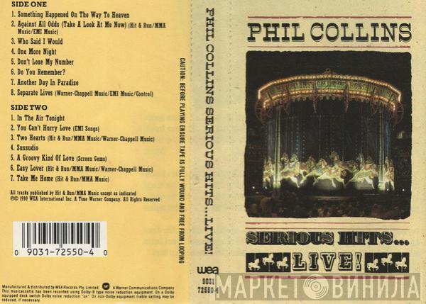  Phil Collins  - Serious Hits...Live!