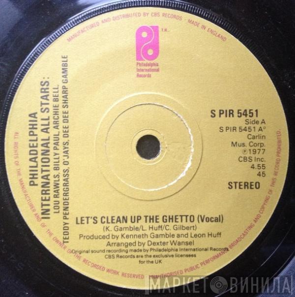 Philadelphia International All Stars, MFSB - Let's Clean Up The Ghetto