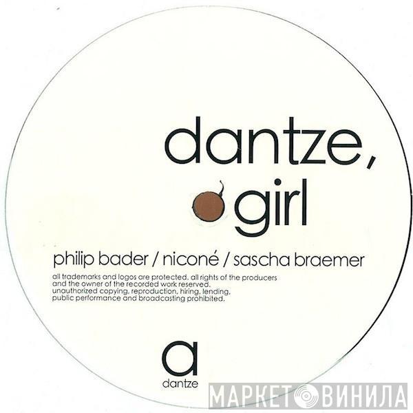 Philip Bader, Niconé, Sascha Braemer - Dantze, Girl / Dantze, Boy