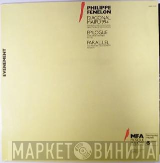 Philippe Fenelon, Ensemble Intercontemporain, Peter Eötvös, Caroline Haffner, Alexandre Ouzounoff - Diagonal / Maipú 994 / Epilogue / Paral.Lel