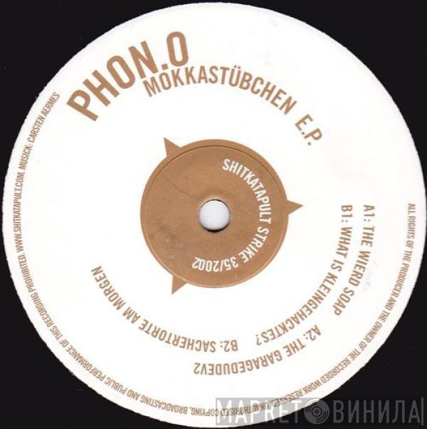 Phon.o - Mokkastübchen EP