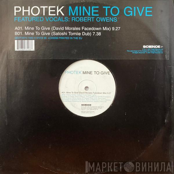 Photek - Mine To Give