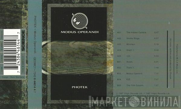  Photek  - Modus Operandi