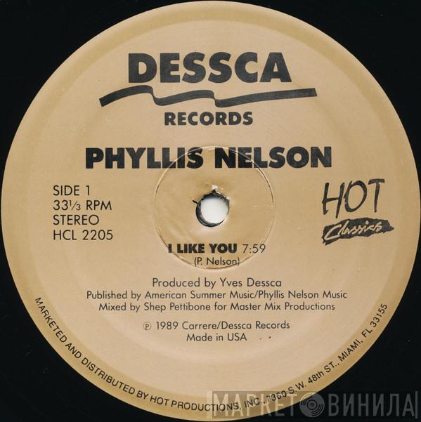 Phyllis Nelson - I Like You / Don't Stop The Rain / Explosive Combination
