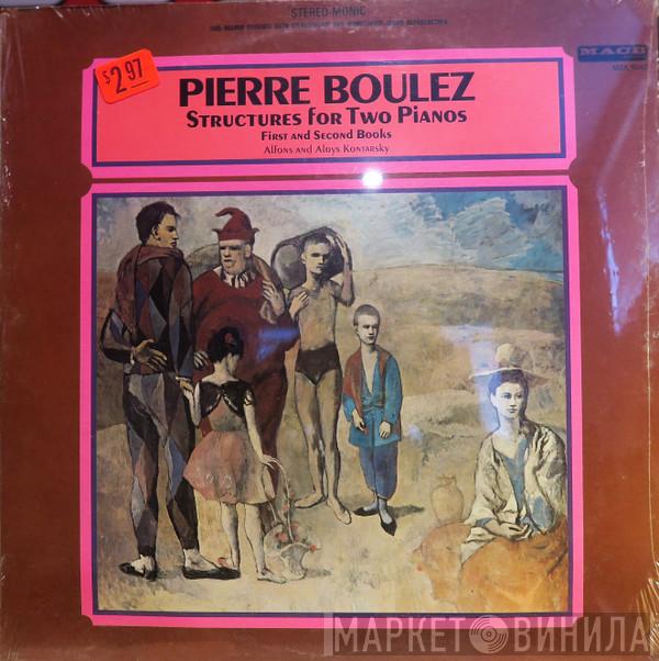 Pierre Boulez, Alfons & Aloys Kontarsky - Structures For Two Pianos: First And Second Books