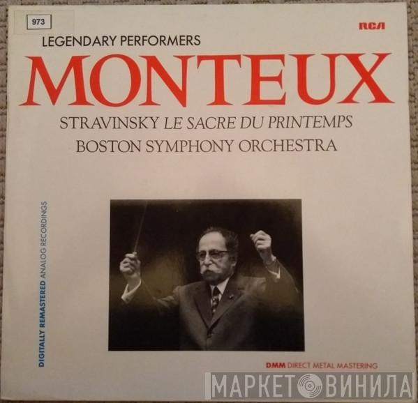 Pierre Monteux, Igor Stravinsky, Boston Symphony Orchestra - Le Sacre Du Printemps