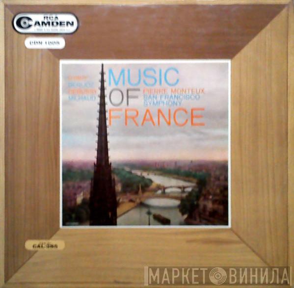 , Pierre Monteux  The San Francisco Symphony Orchestra  - Music Of France